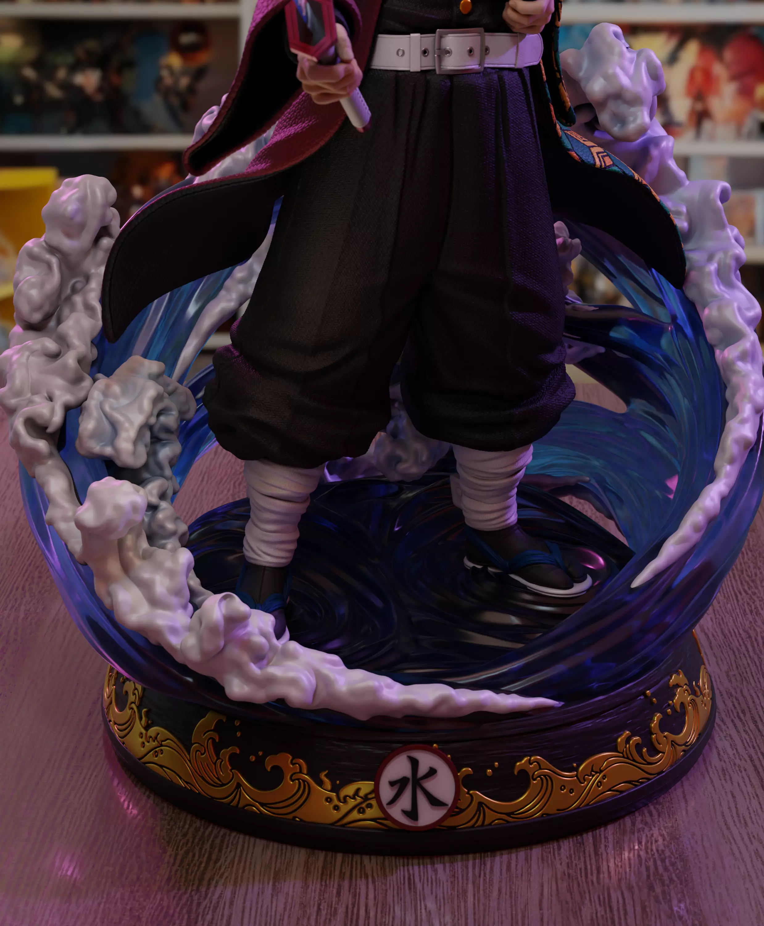 Giyu Tomioka from Demon Slayer 3D print model_7