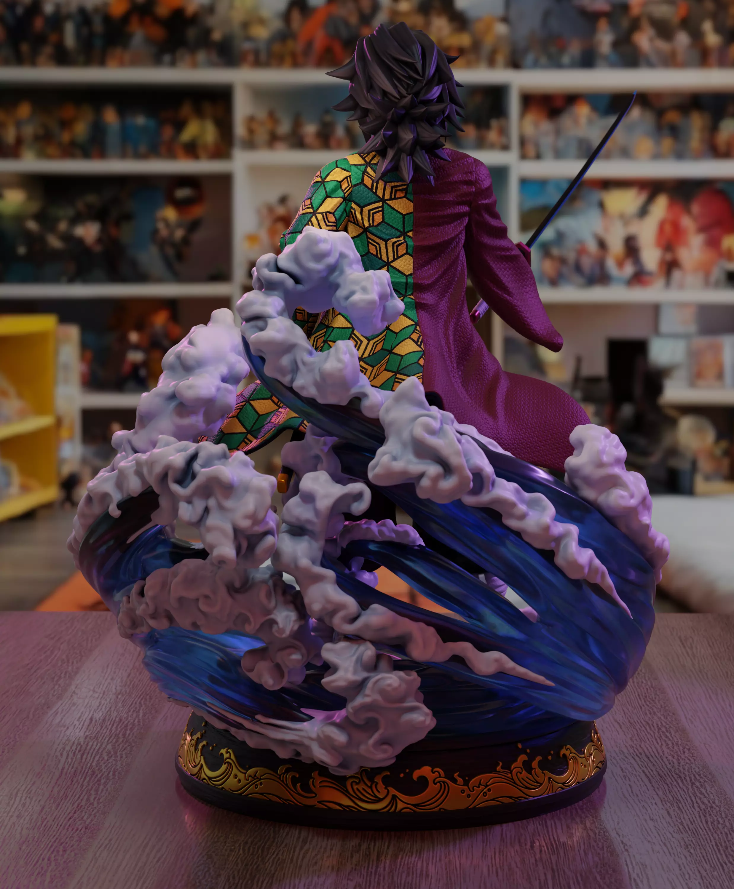 Giyu Tomioka from Demon Slayer 3D print model_6