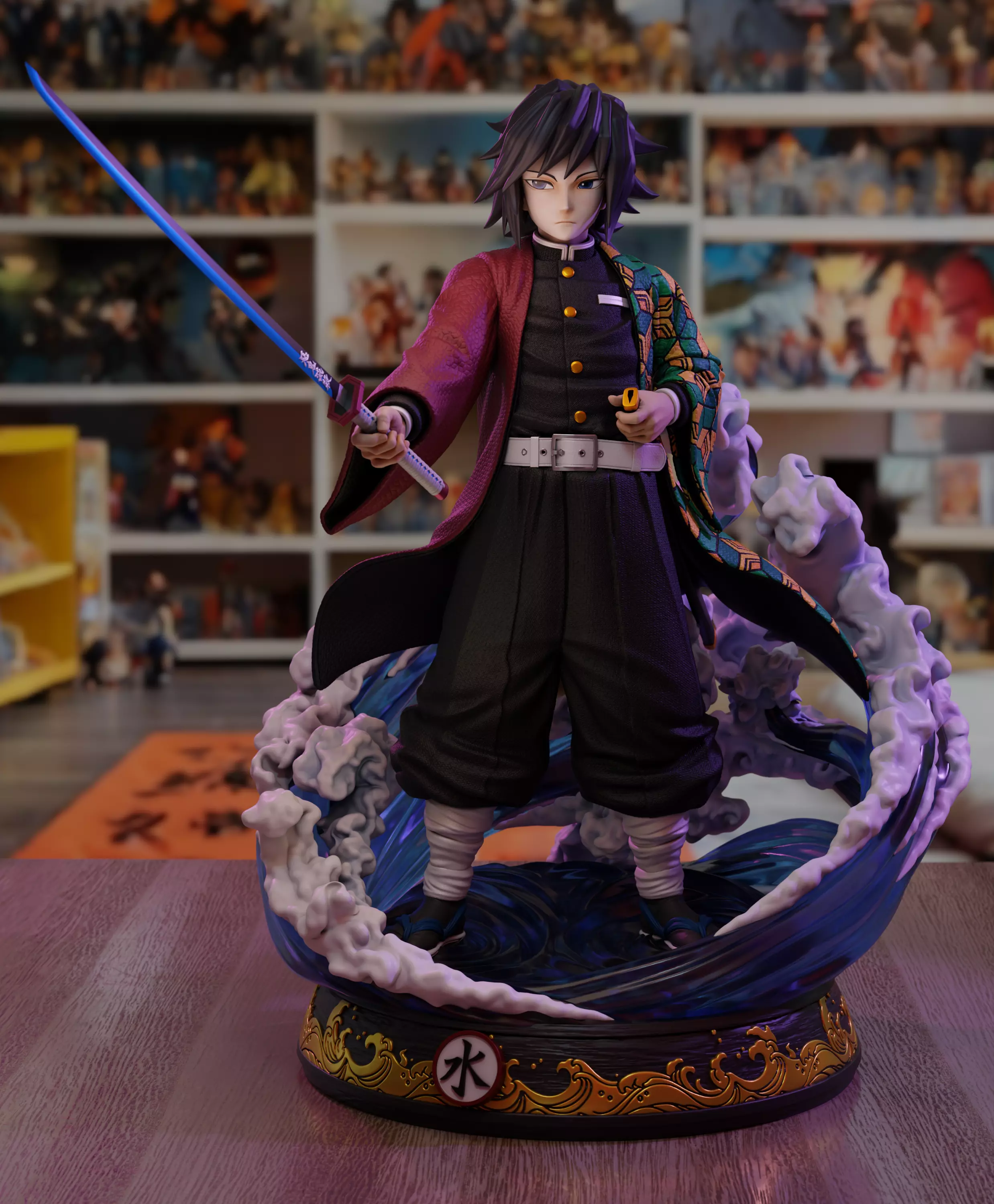 Giyu Tomioka from Demon Slayer 3D print model_2