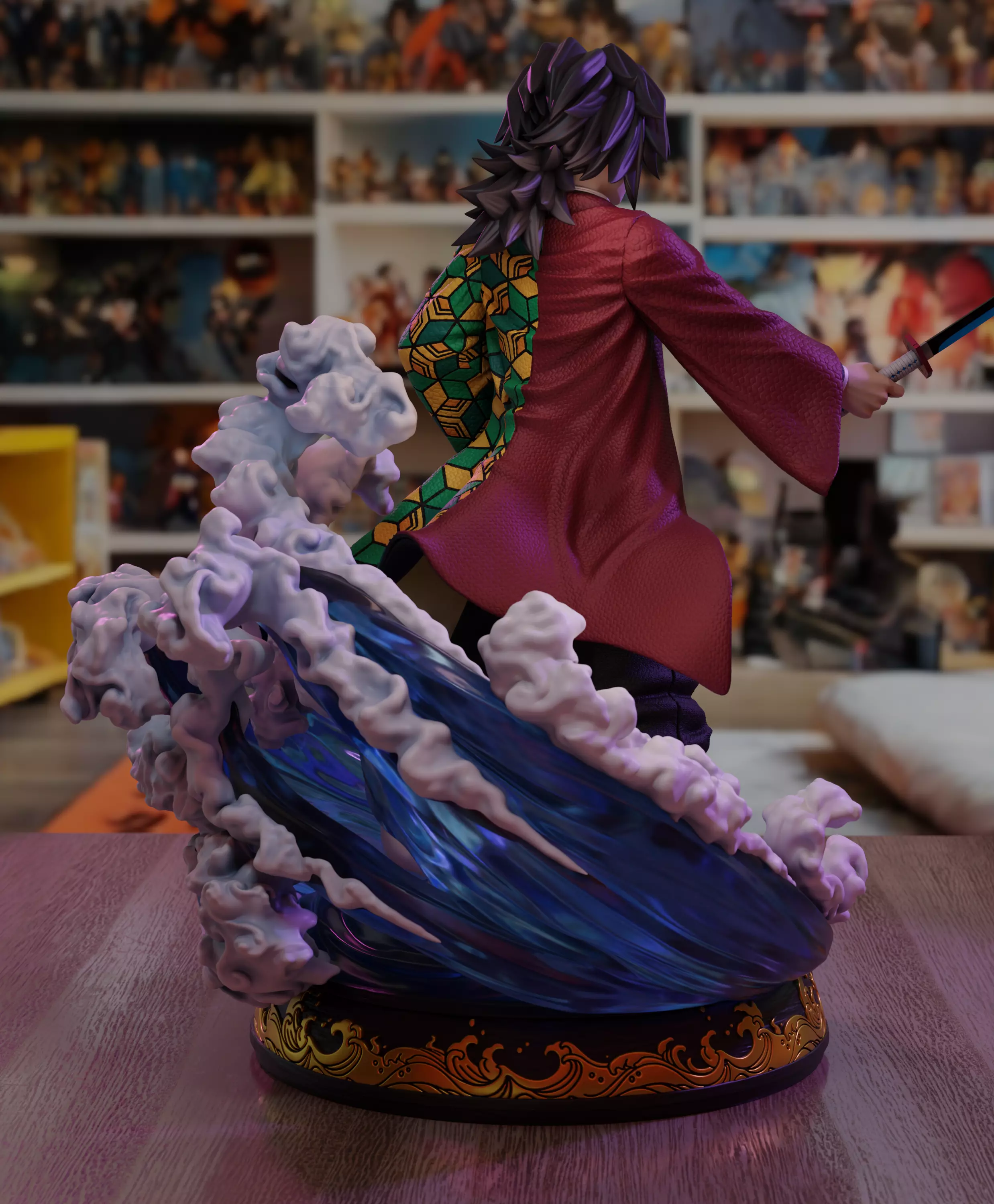 Giyu Tomioka from Demon Slayer 3D print model_4