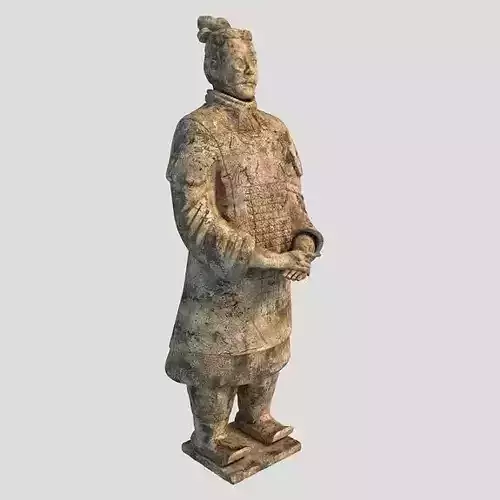 Soldier statue 3D model