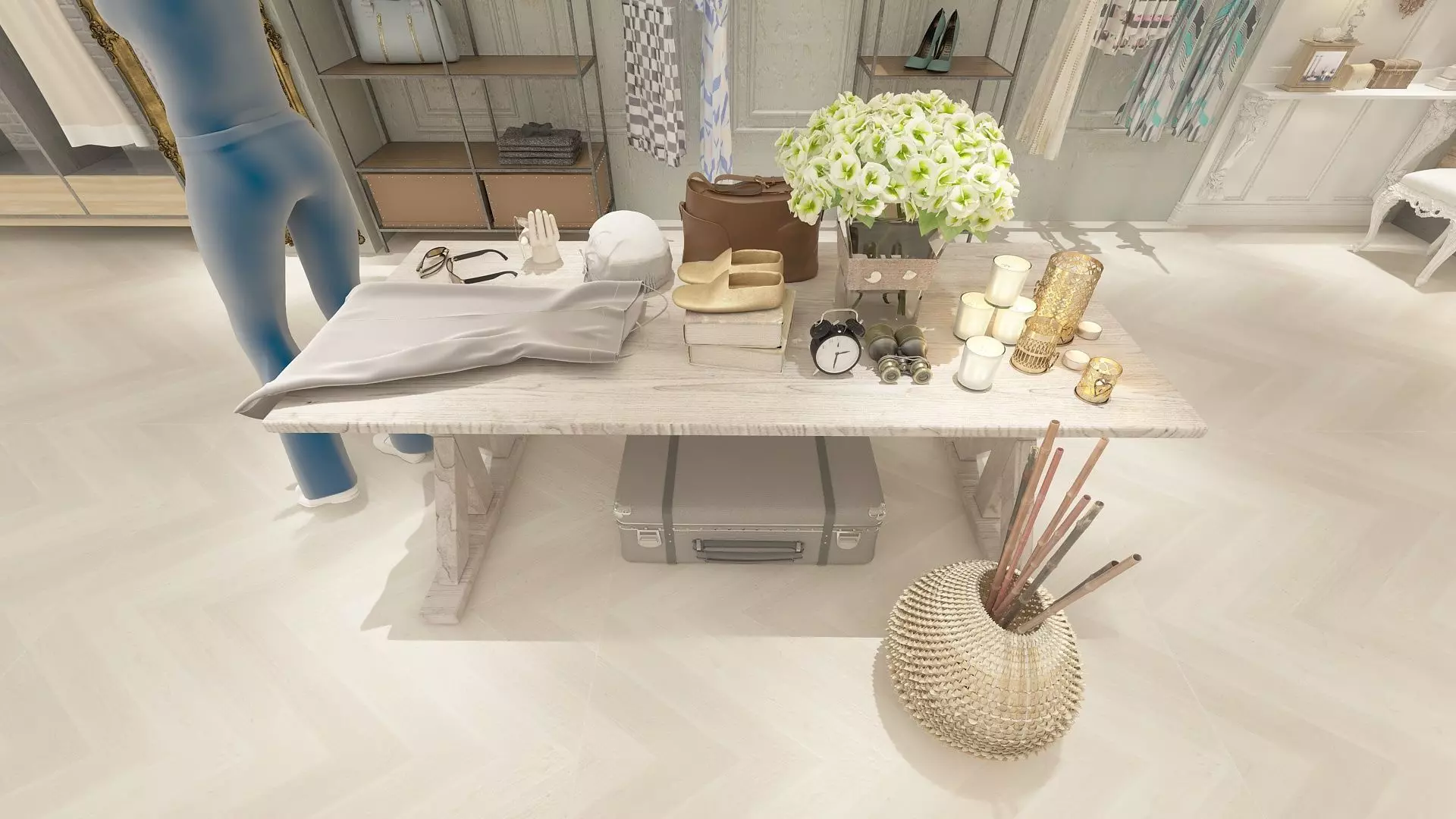 Female Clothing Store 3D model_10