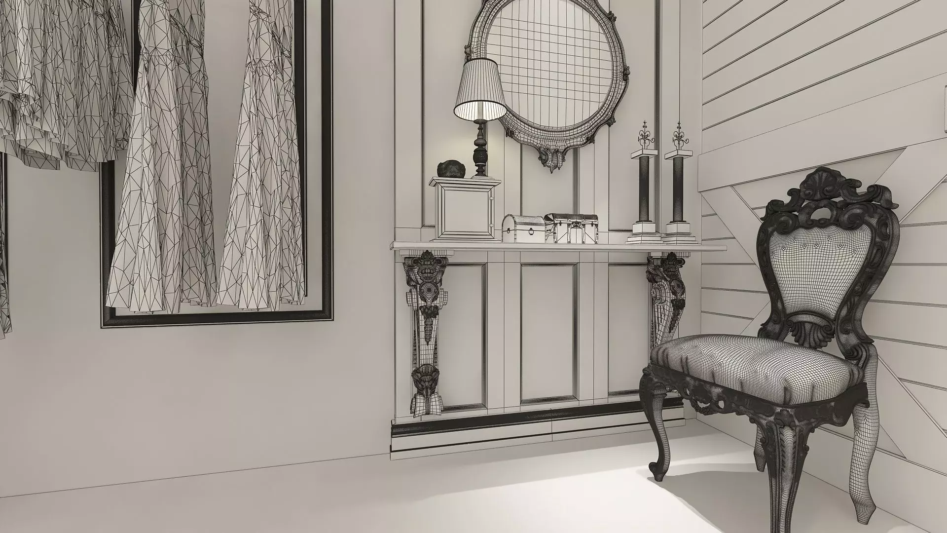 Female Clothing Store 3D model_20