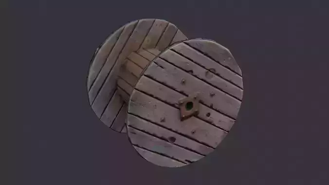 Wooden Cable Drum Spool