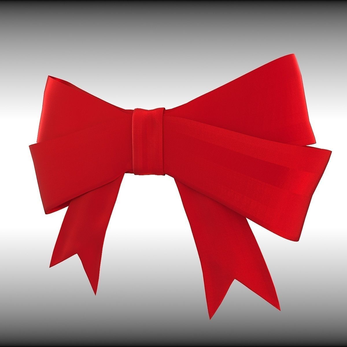 gift bow 3D model_5