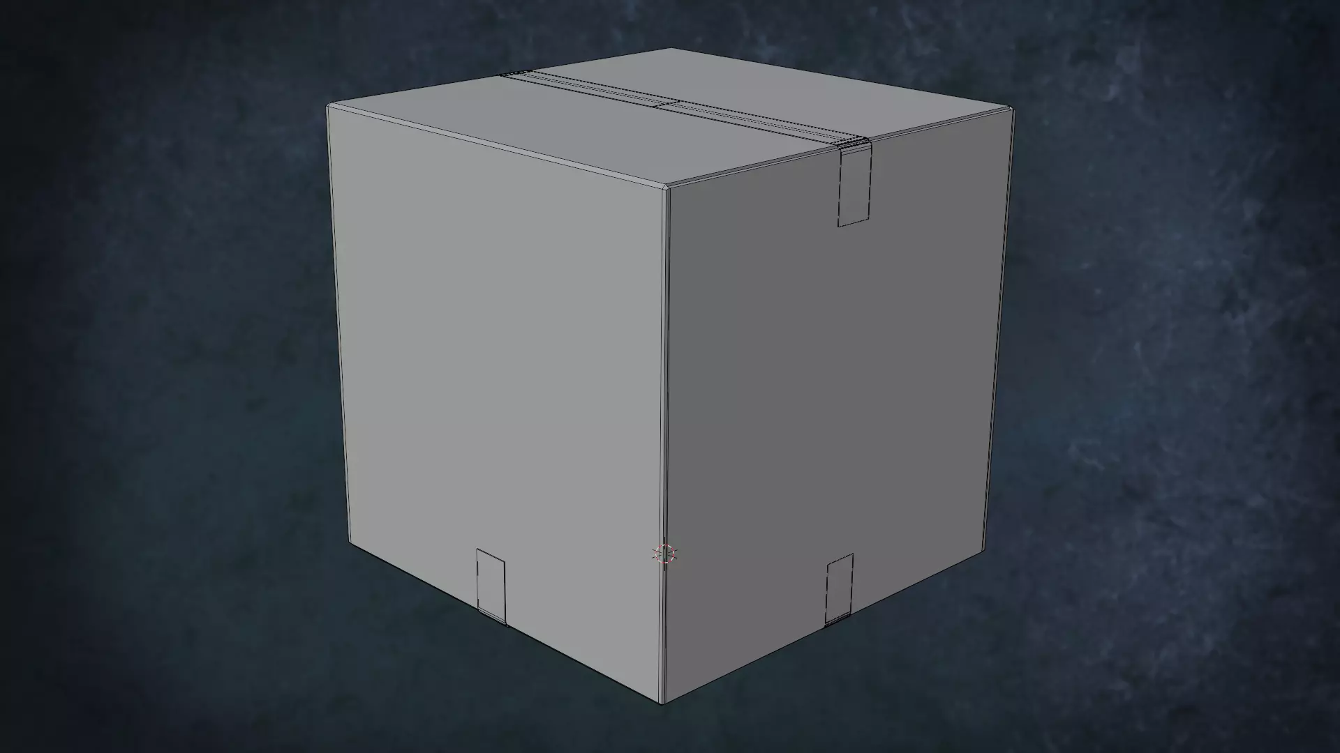 Cardboard Clean Series BoxIC G1 N1-4 3D model_16