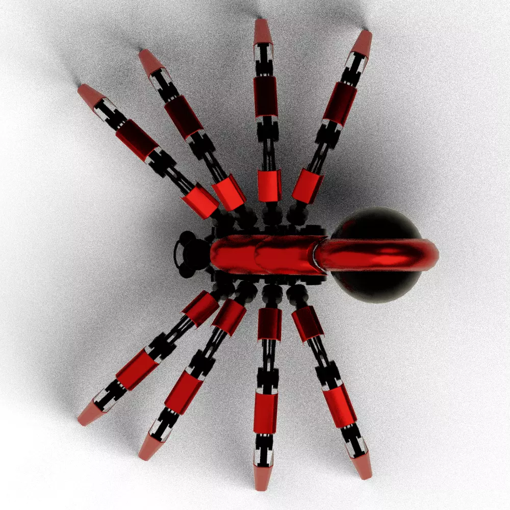 Robot Spider 3D model_11