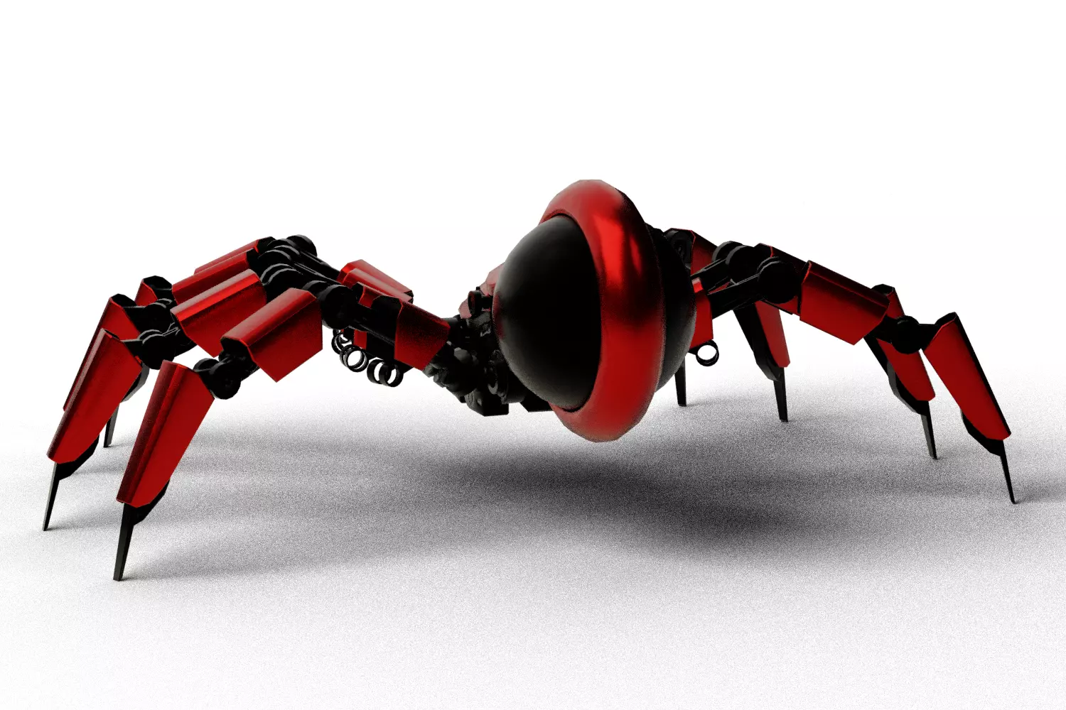 Robot Spider 3D model_10