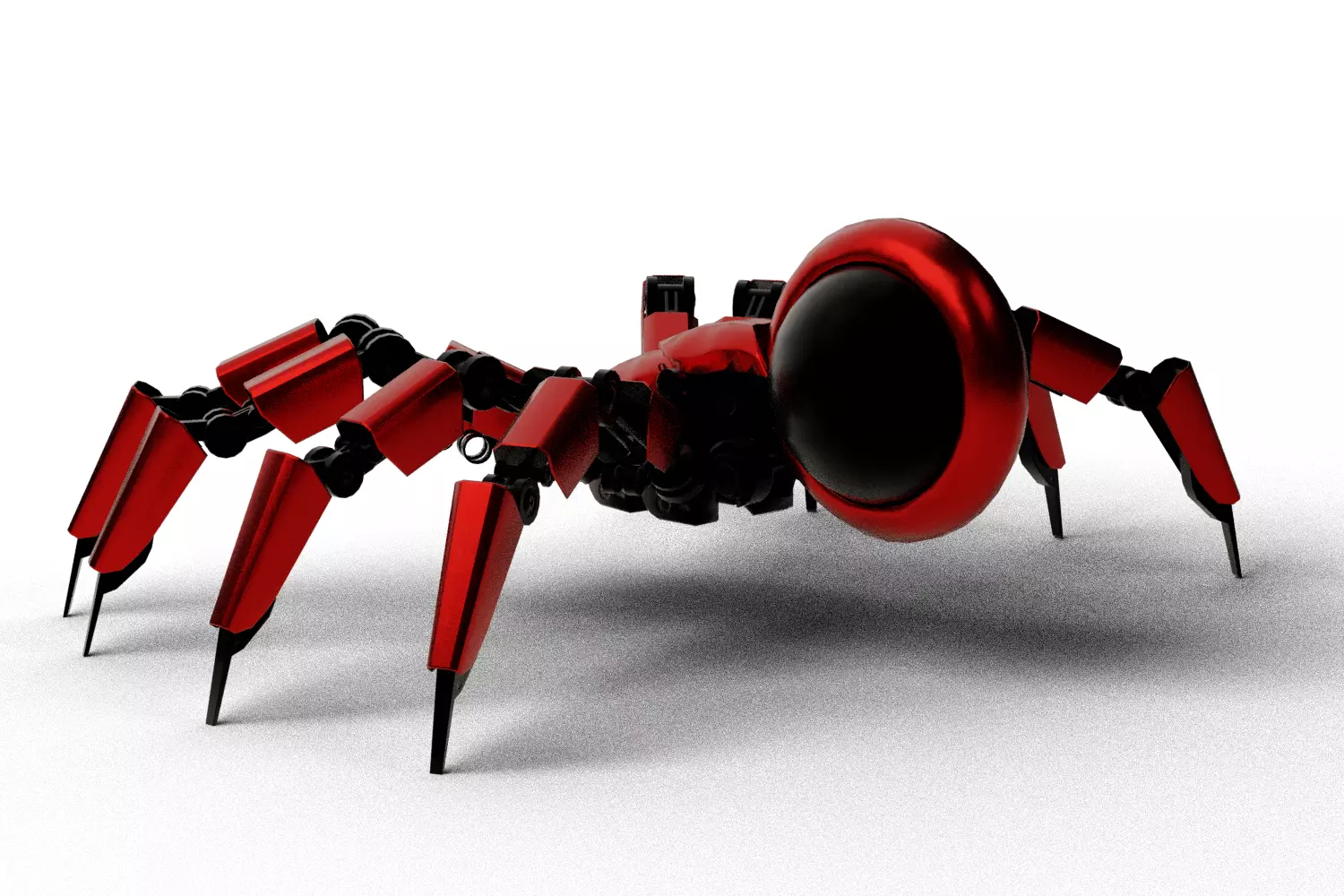 Robot Spider 3D model_9