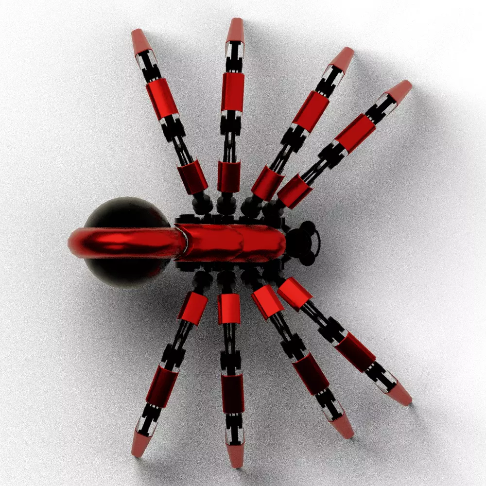 Robot Spider 3D model_12
