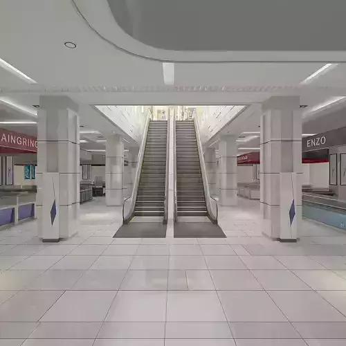 Cosmetic Store With Makeup Products