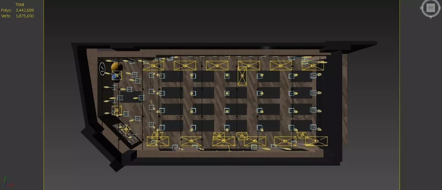 Yoga Studio 3D model_8