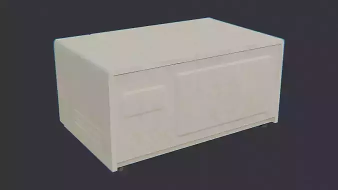 Beige Microwave Oven