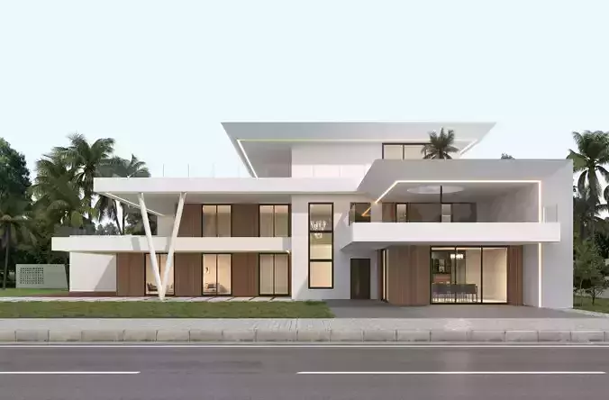 Modern house archicad