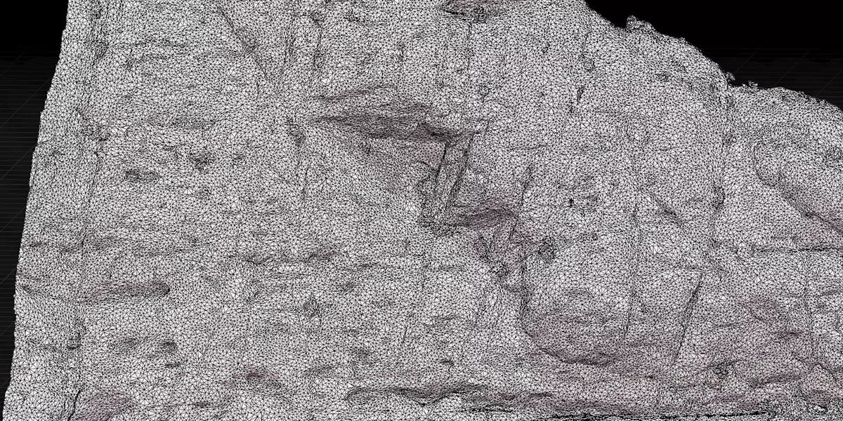 Big Cliff Rock Scan Free low-poly 3D model_4