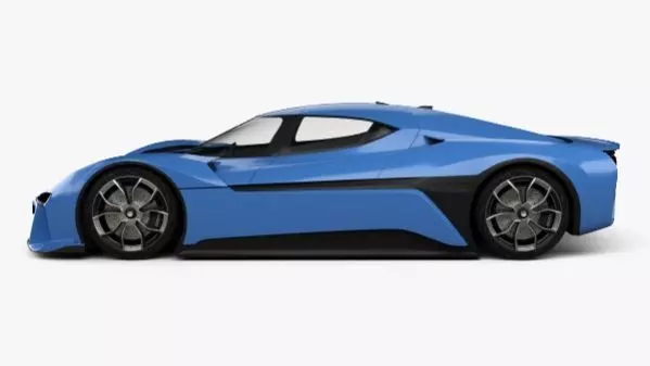 NIO EP9 Electric Hypercar 3D Model Low-poly 3D model_8