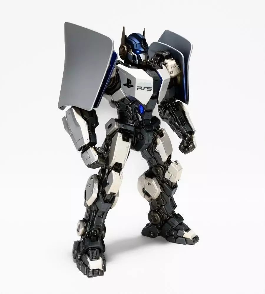 PlayStation 5 Sci-Fi Robot Optimus Prime toy 3D print model_20