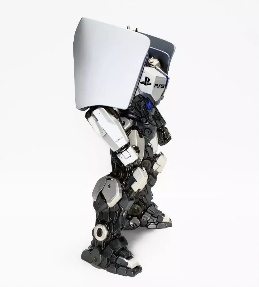 PlayStation 5 Sci-Fi Robot Optimus Prime toy 3D print model_18