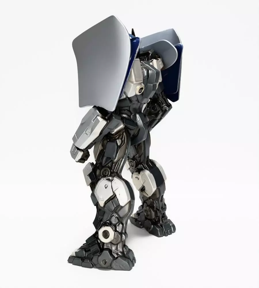 PlayStation 5 Sci-Fi Robot Optimus Prime toy 3D print model_8