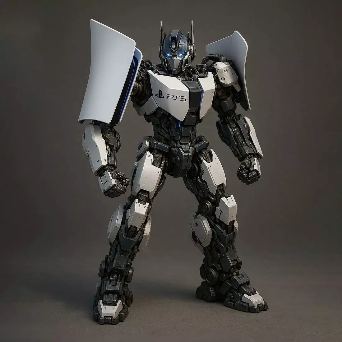 PlayStation 5 Sci-Fi Robot Optimus Prime toy 3D print model_0