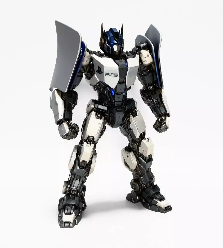 PlayStation 5 Sci-Fi Robot Optimus Prime toy 3D print model_21