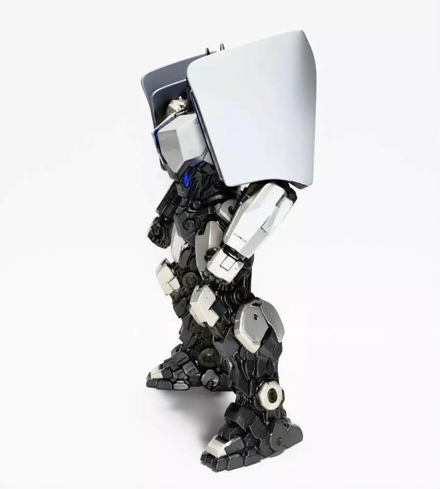 PlayStation 5 Sci-Fi Robot Optimus Prime toy 3D print model_5