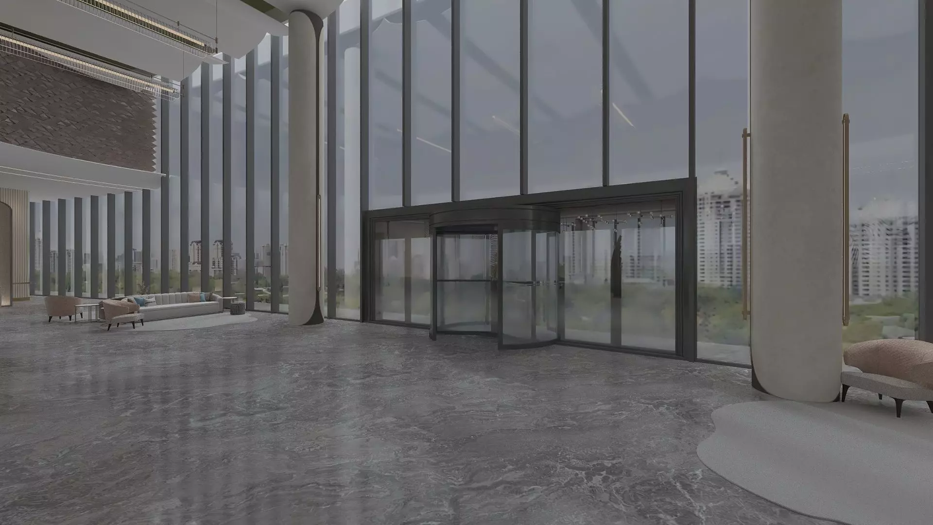 Lounge Design 3D model_4