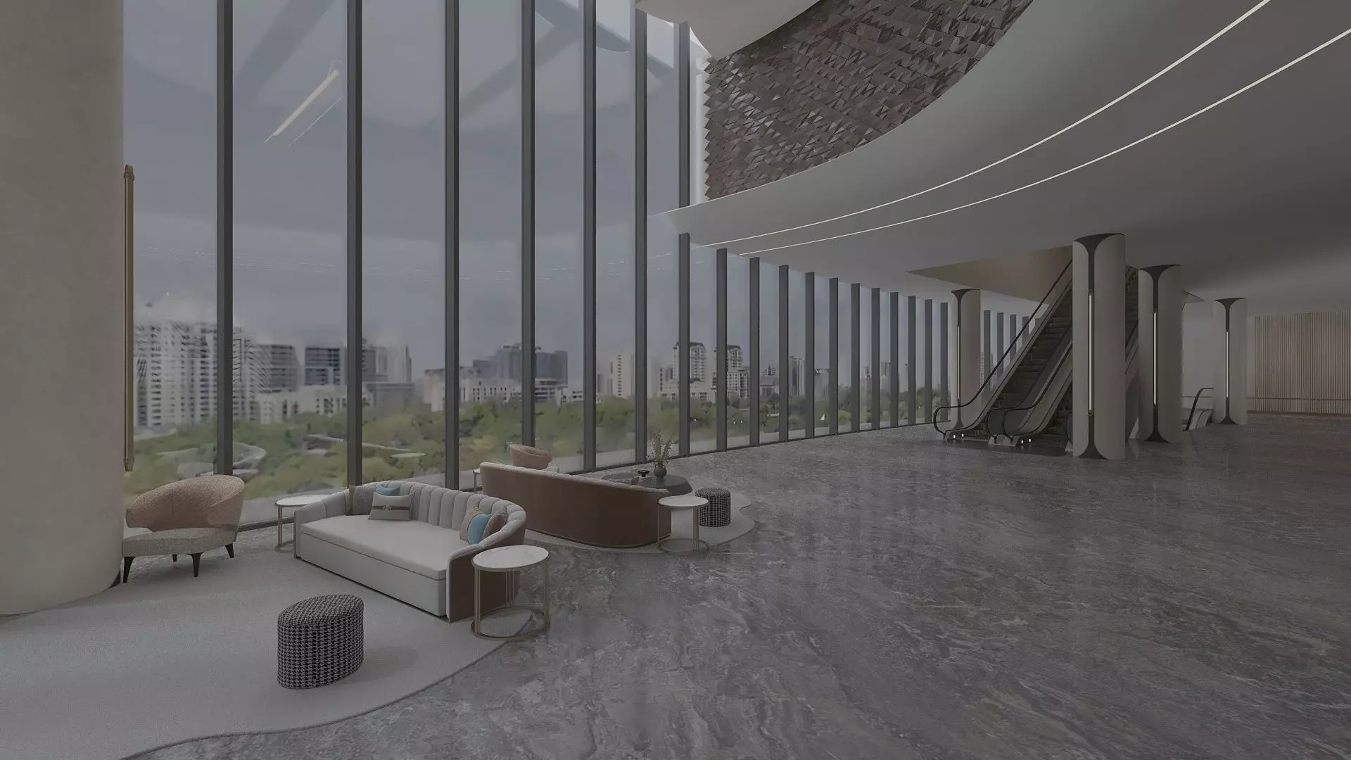 Lounge Design 3D model_7