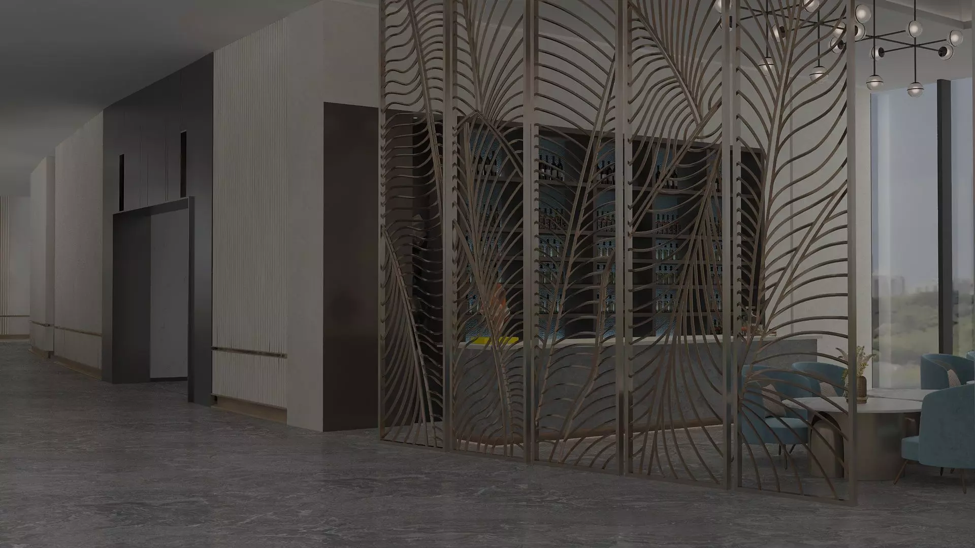 Lounge Design 3D model_13