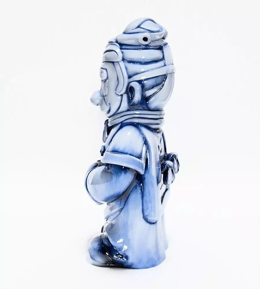  Mario Qinghua Style Darumario toy 3D print model_7