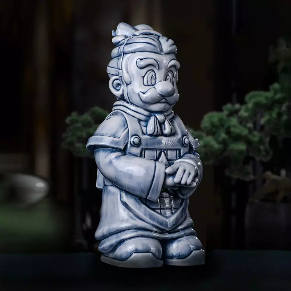  Mario Qinghua Style Darumario toy 3D print model_0