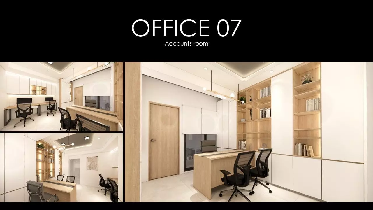 OFFICE 07 Cardinal Health Care Accounts Room Low-poly 3D model