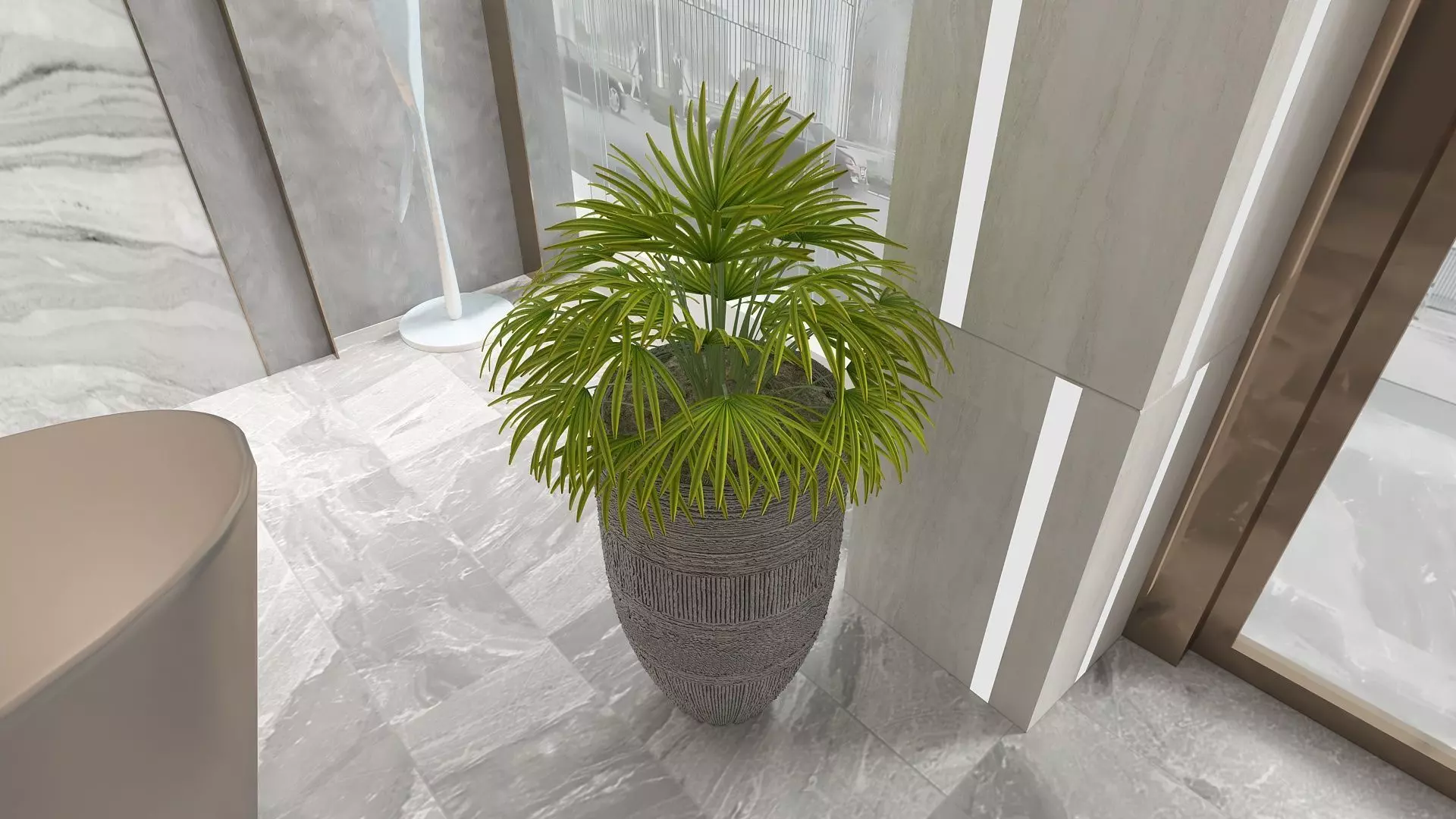 Lobby Hall 3D model_16