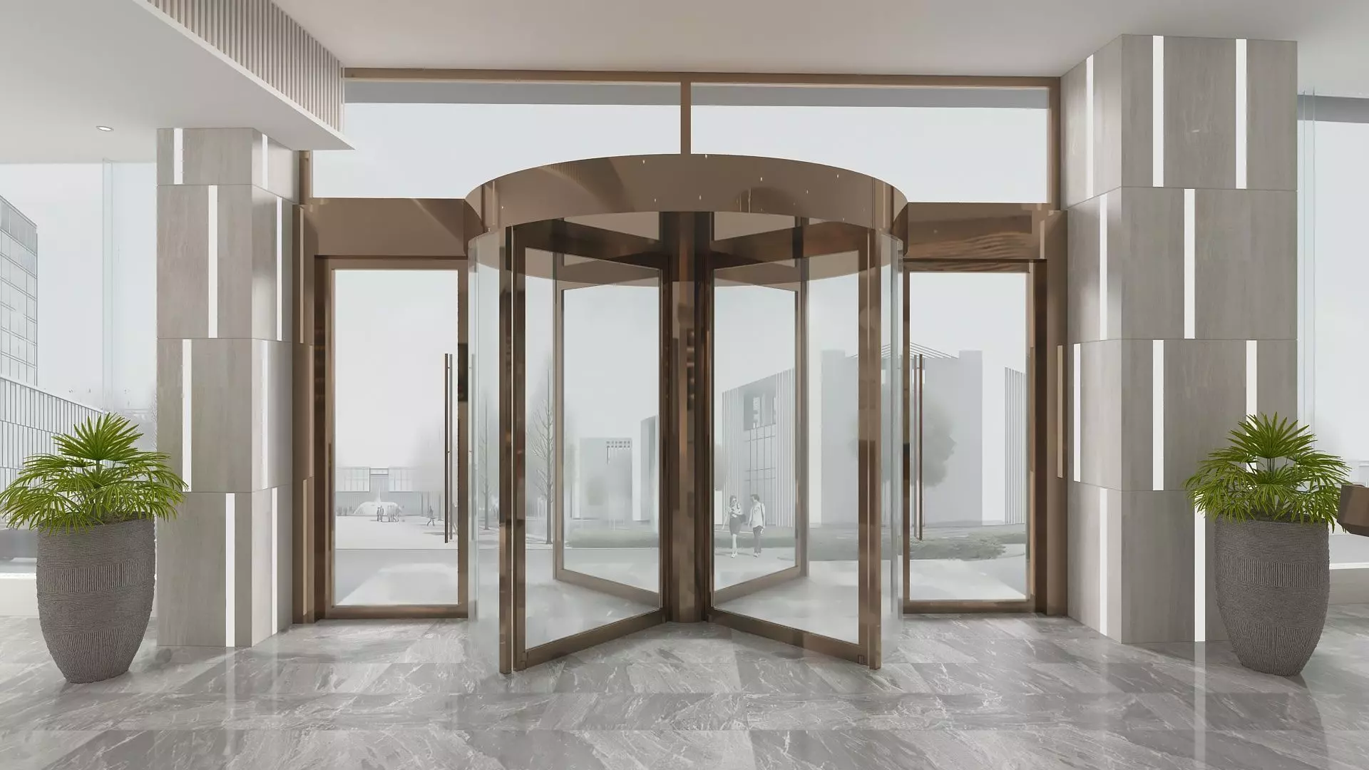 Lobby Hall 3D model_17