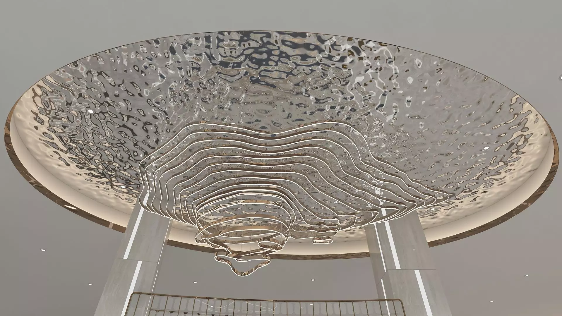 Lobby Hall 3D model_10