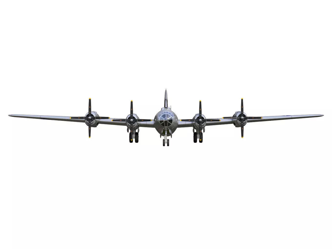 Boeing B-29 Superfortress 3D model_10