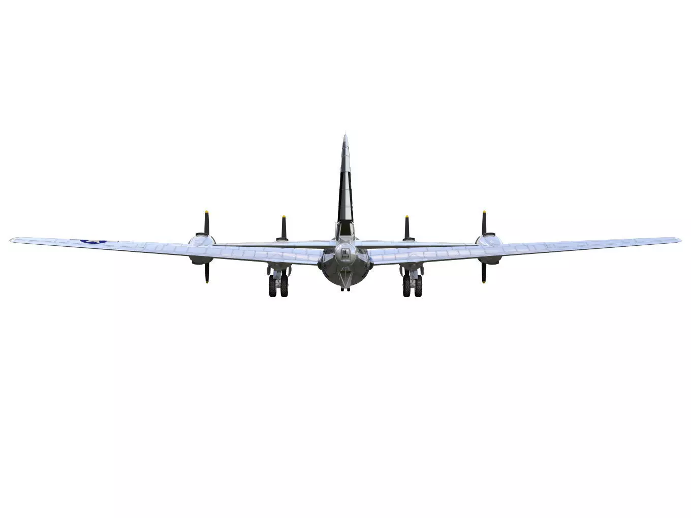 Boeing B-29 Superfortress 3D model_11