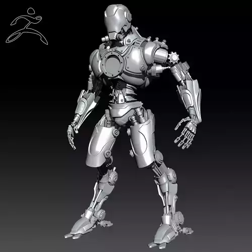 Zbrush Robot 3D model
