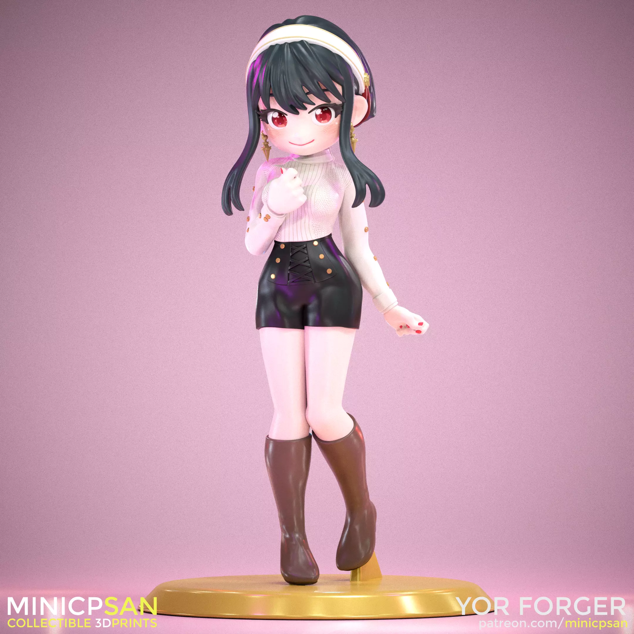 Yor Forger - Lovely Sunday Night Date - Spy X Family 3D print model_0