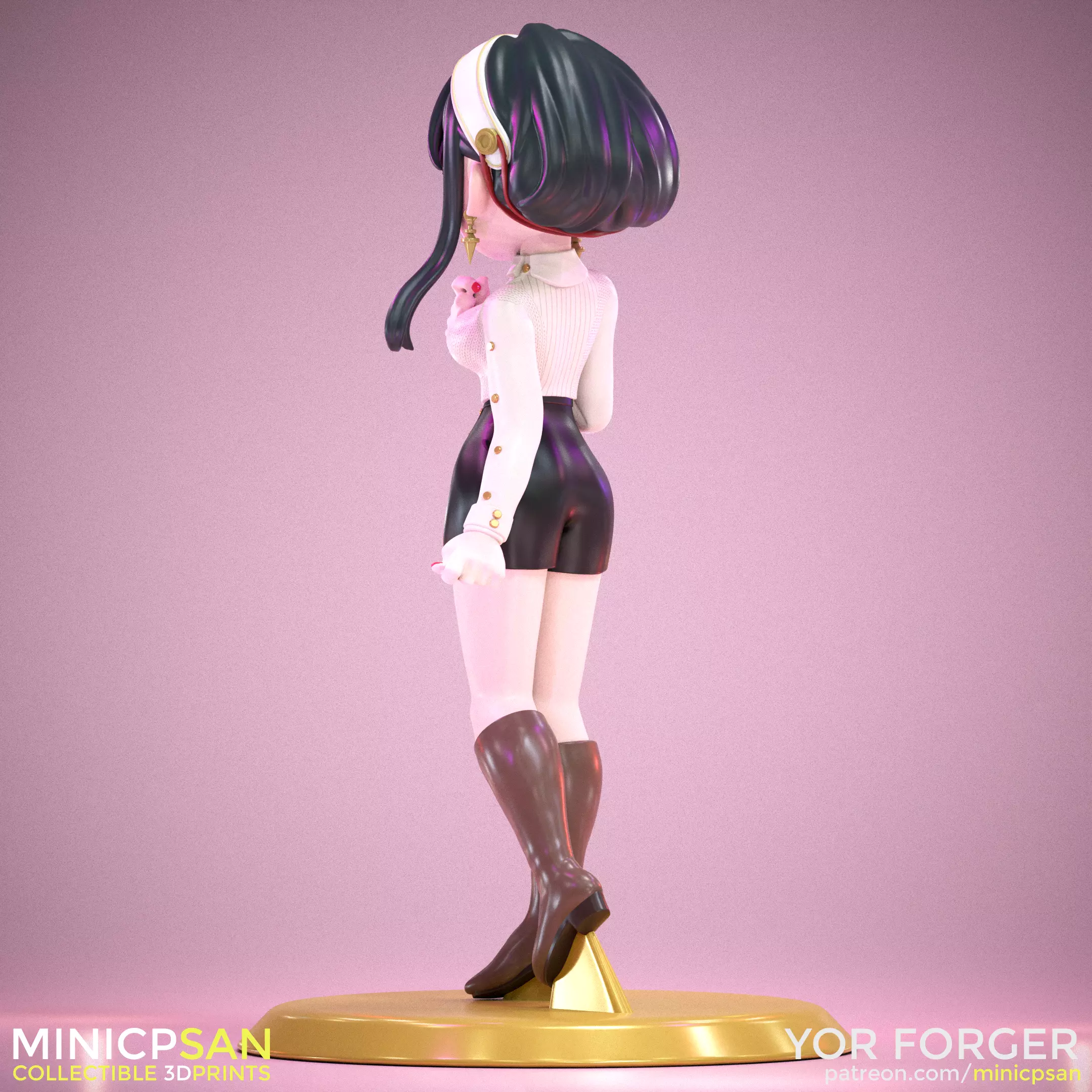 Yor Forger - Lovely Sunday Night Date - Spy X Family 3D print model_3