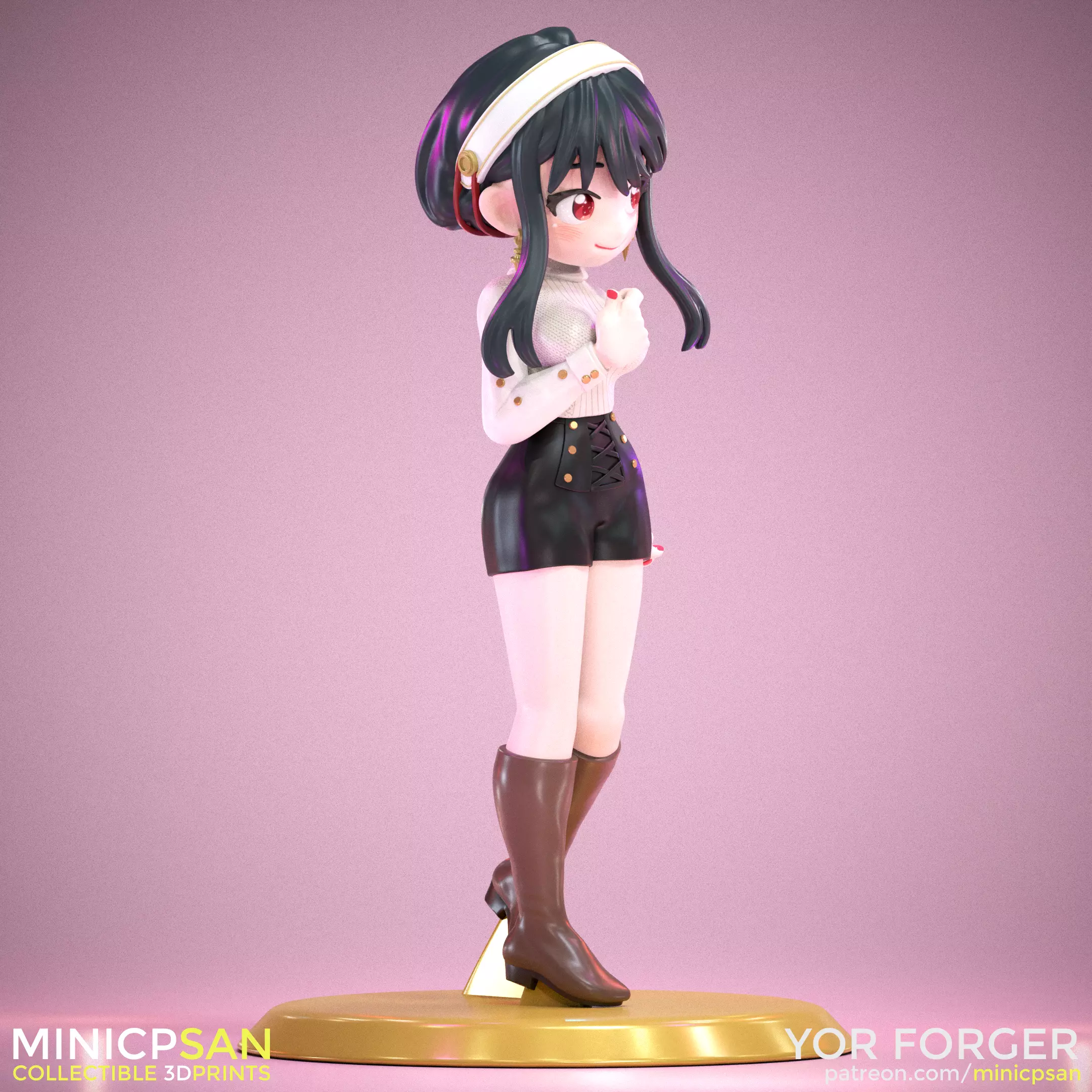 Yor Forger - Lovely Sunday Night Date - Spy X Family 3D print model_6