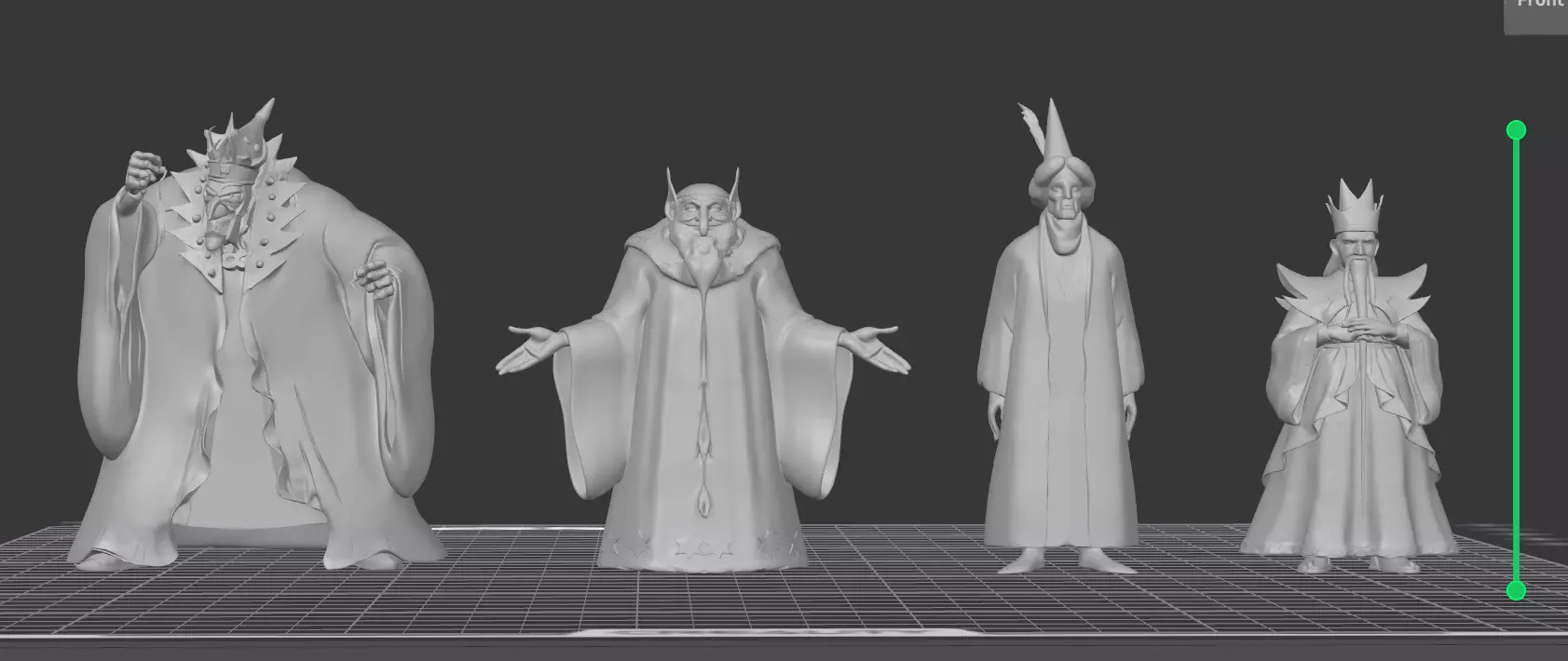 The Four Magic Brothers from The Flight of Dragons 3D print model_7