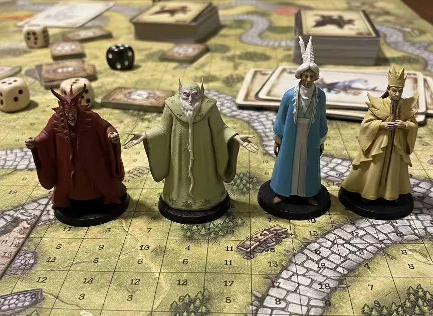 The Four Magic Brothers from The Flight of Dragons 3D print model_4