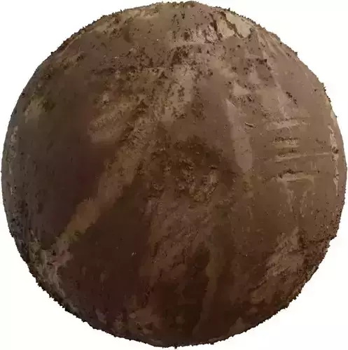 Muddy Rutted Ground Texture