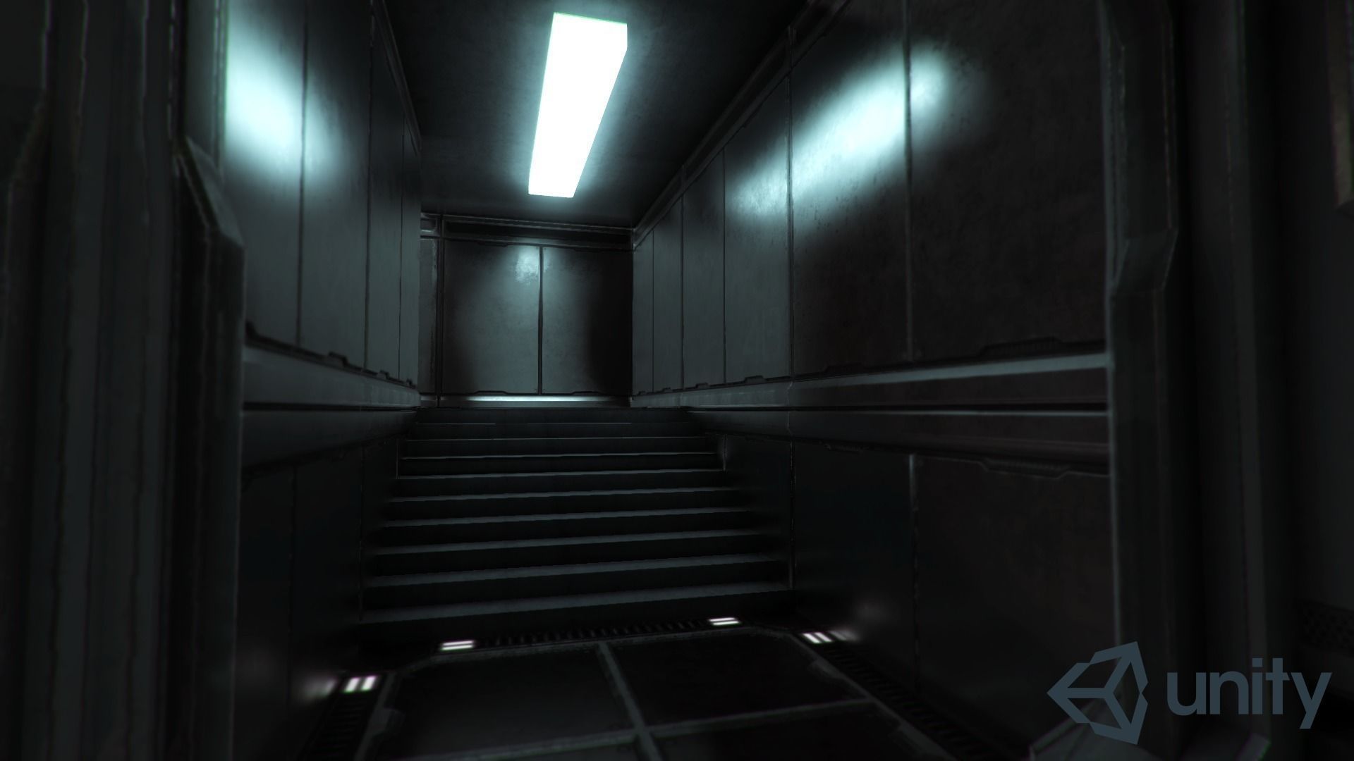 Sci-Fi Wall Panel - PBR Low-poly 3D model_6