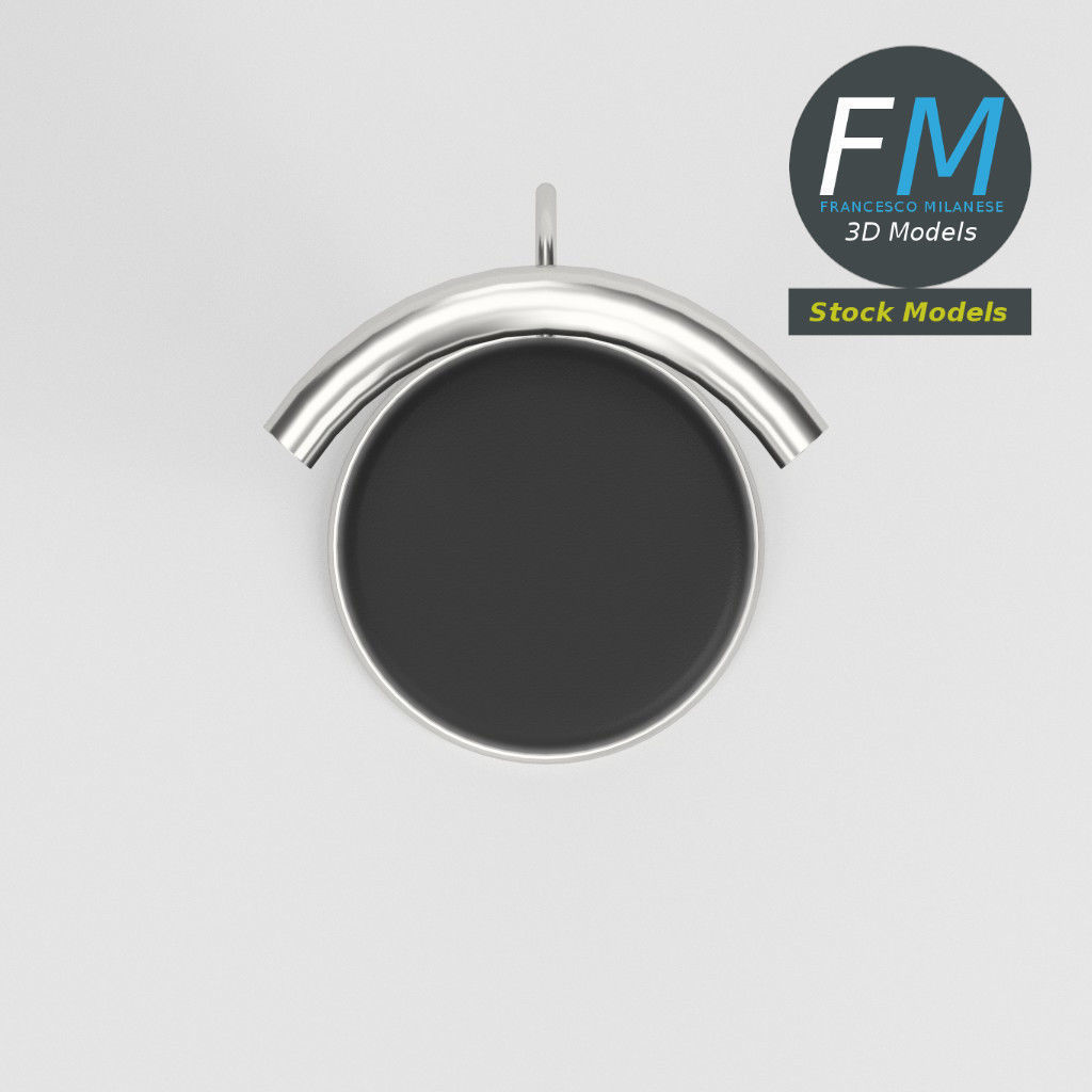 Bar stool 3 3D model_6