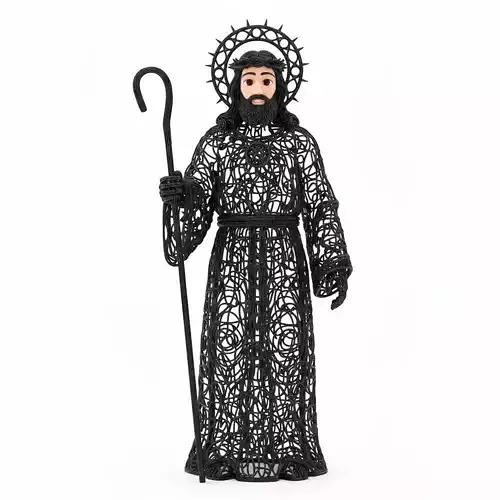 3D Saint Francis of Paola Statue Model