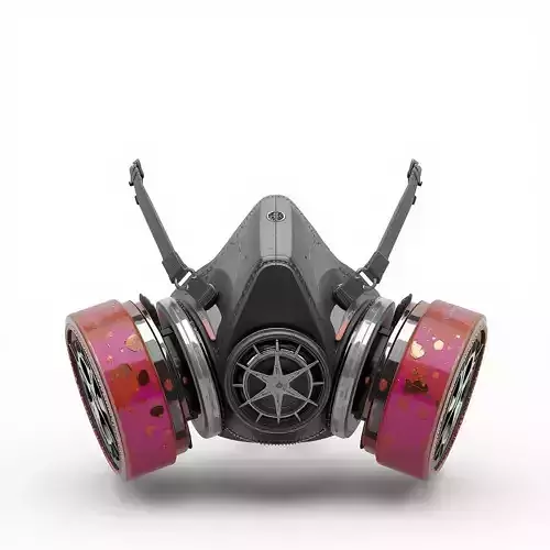 Urban Respirator Mask 3D Model Custom Survival Gear