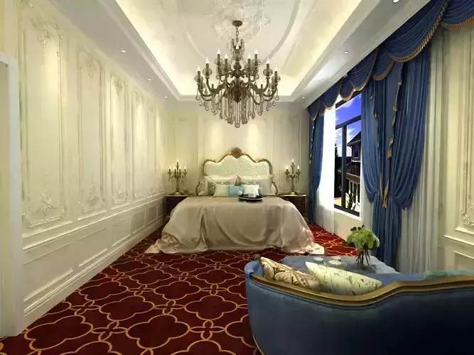 Bedroom in Royal Style 