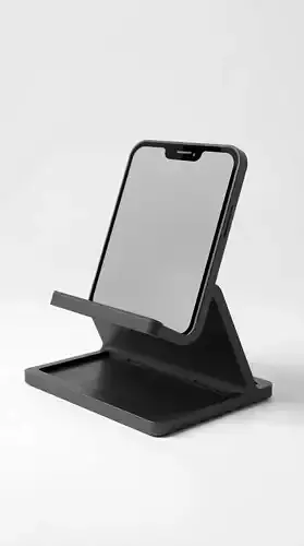 3D Mobile Stand Model Modern Gadget Holder